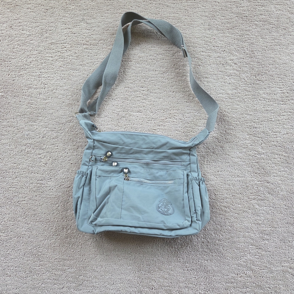 Stylish Blue Shoulder Bag
